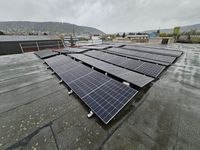 PV Komplettanlage Flachdach (Module Bauer Solar)